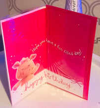 Load image into Gallery viewer, Happy Birthday Just for you piggy Birthday Card
