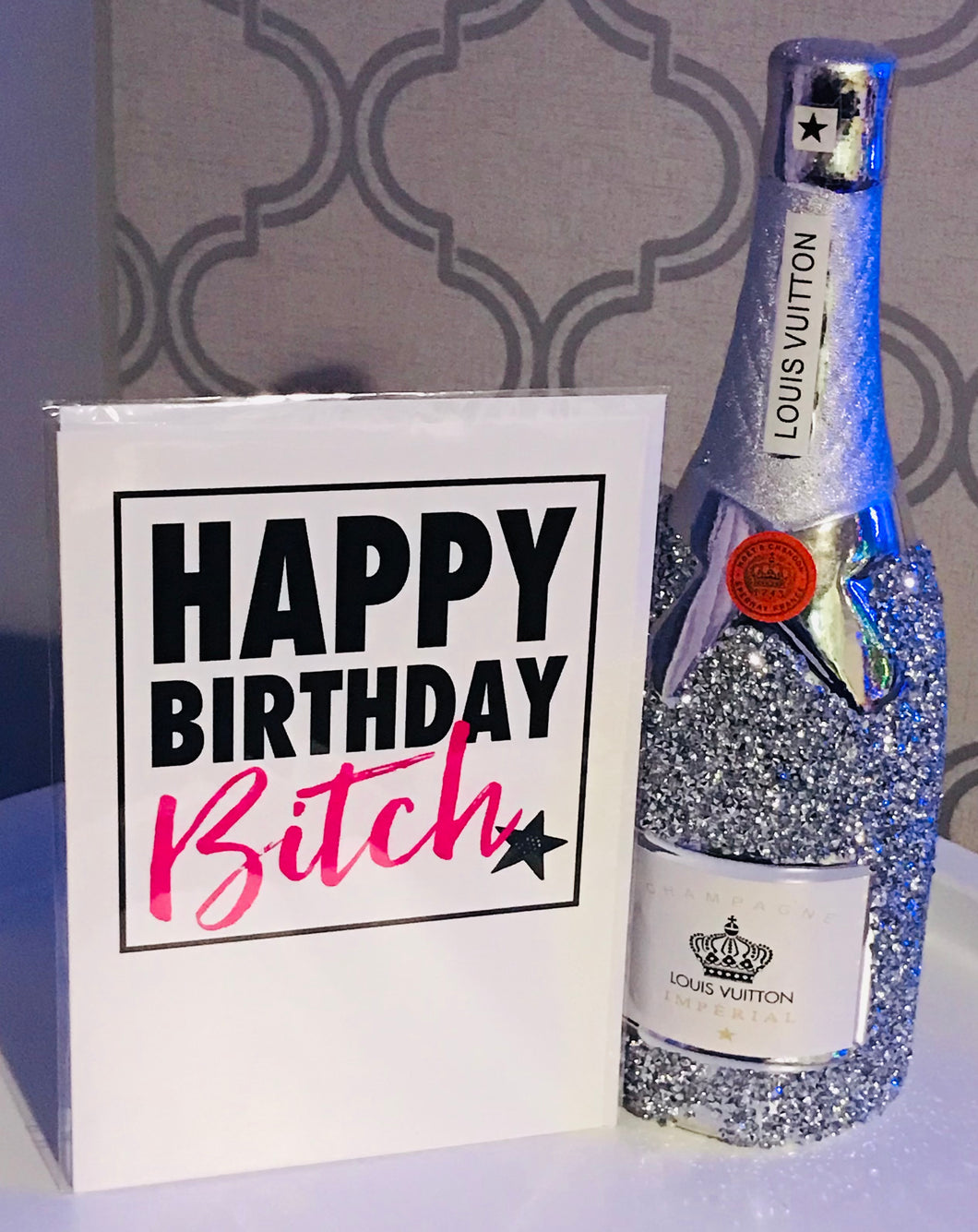 Happy Birthday Bitch card – Queen Kandy Bath