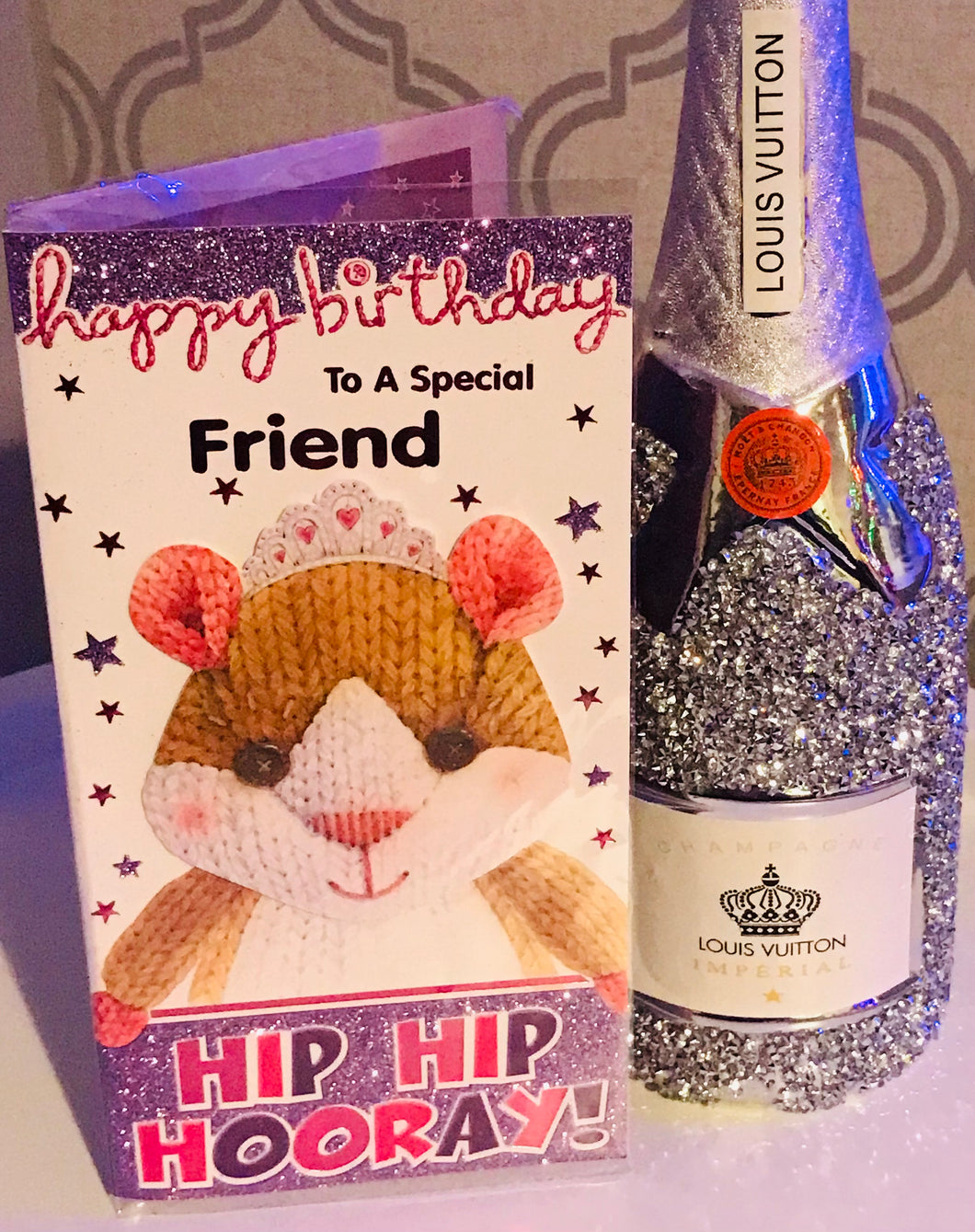 Happy Birthday Friend Hamster Birthday Card