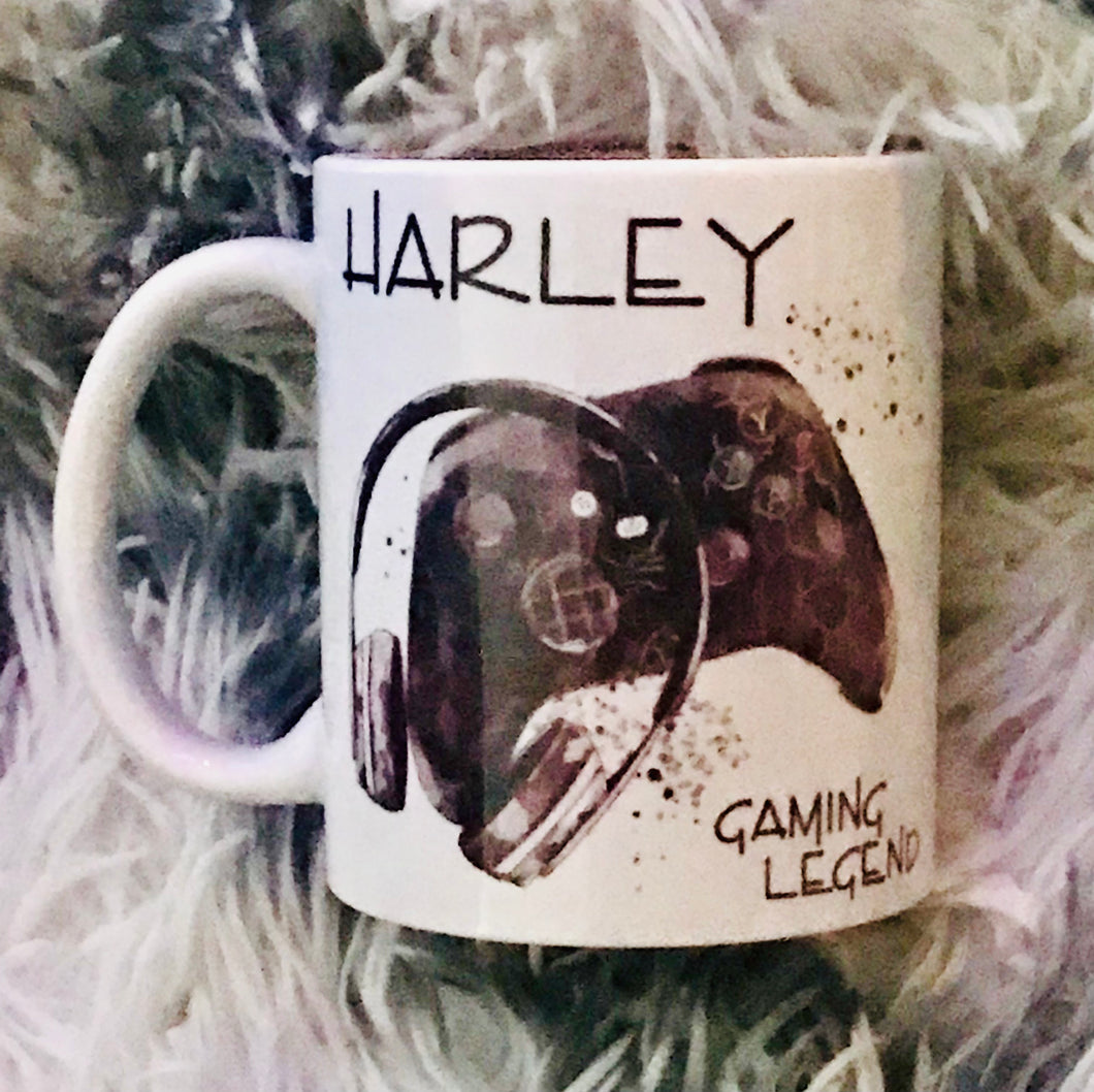Gaming Legend personalised cup