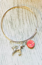 Load image into Gallery viewer, Expandable bangles with charms
